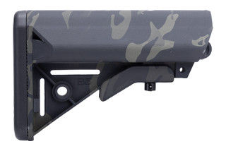 B5 Systems AR-15 Enhanced MIL-SPEC SOPMOD Stock has a Black Multicam finish.
